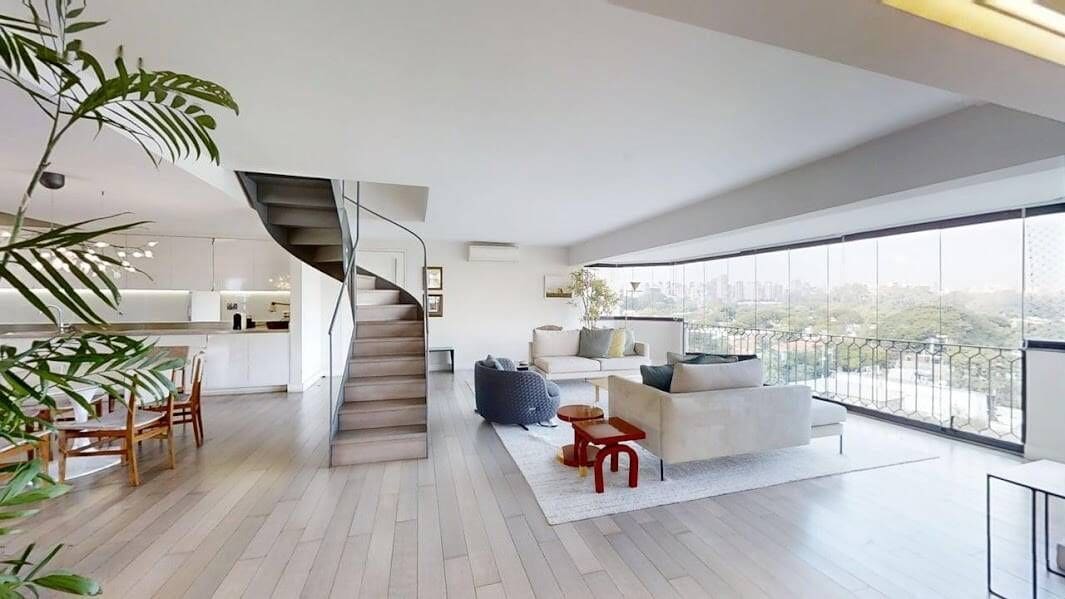 Cobertura duplex de 276 m² no Jardim Paulista — foto 4 de 6