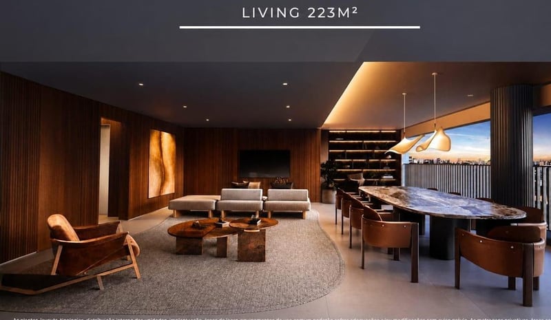 Apartamento com 4 suítes no Campo Belo