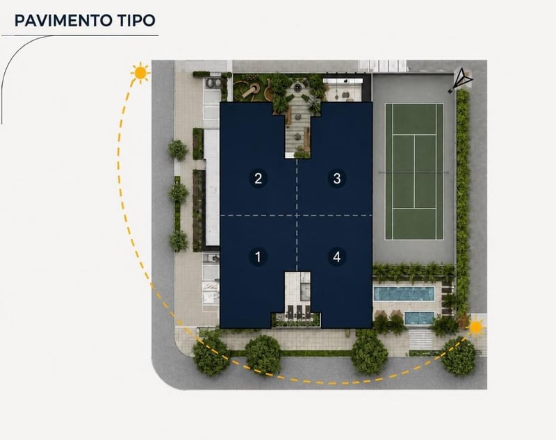 Apartamento com 4 suítes no Campo Belo