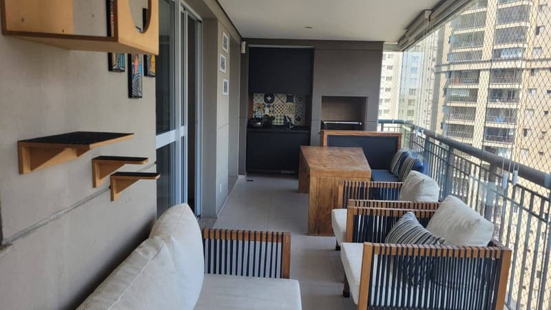 Apartamento de 170 m² com três suítes na Vila Andrade — foto 3
